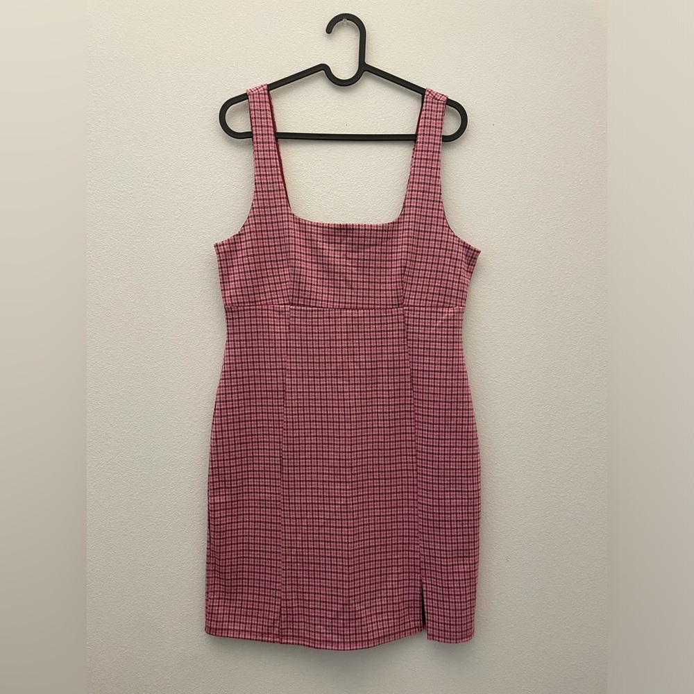 Forever21 pink dress with front slit